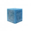 Kerze viereckig (Blau II.)
