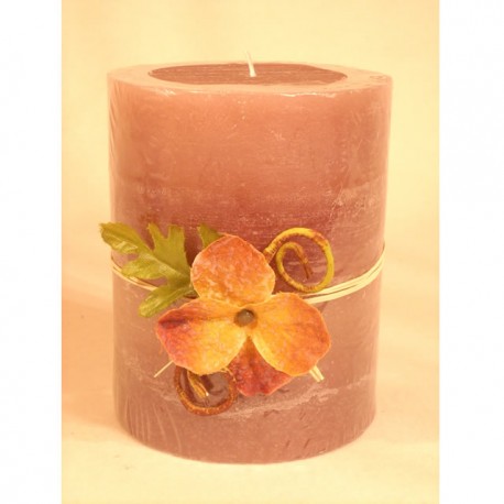 Duft- und Dekokerze mit Blume "Sommertraum"