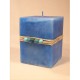 Dekokerze "Blue Pearl